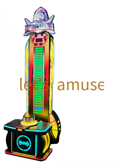 letsamuse Best Price Coin Operated Huge Hammer Strength test Machine Arcade Machine Hammer Game Machine Arcade Game